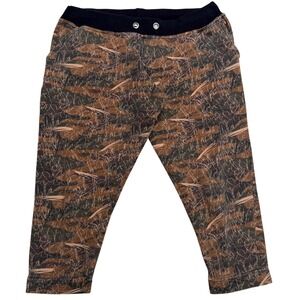 Max Camo Joggers Scribble Print Streetwear Gorpcore Skater Brown Green 32x20